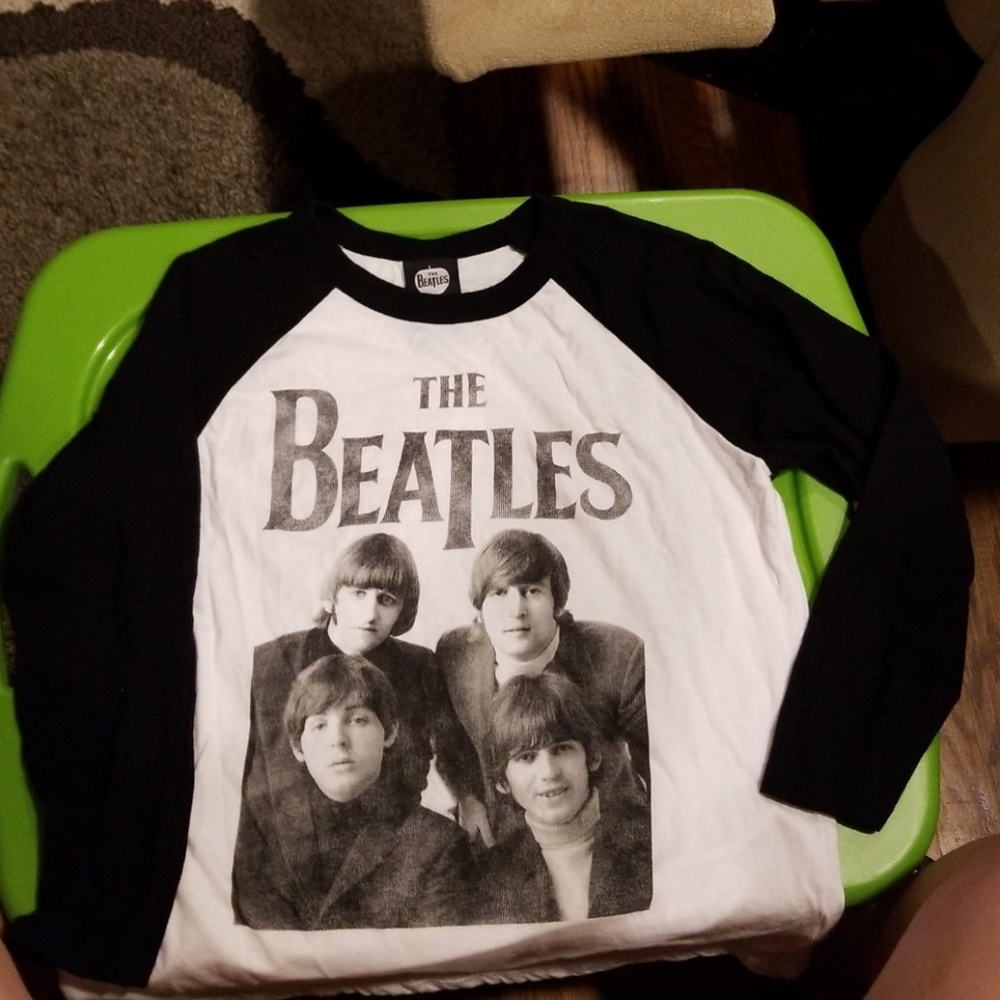 3/4 sleeve baseball style Beatles